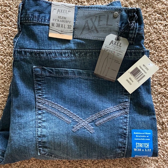 Axel Brand Stretch Slim Straight Fit 